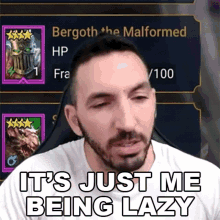 Its Just Me Being Lazy Cold Brew Gaming GIF - Its Just Me Being Lazy Cold Brew Gaming Im So Lazy Today GIFs