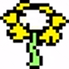 pixel art pixel sprite overworld sprite plant yellow flower