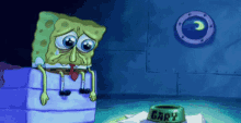 Crying So Sad GIF - Crying So Sad Spongebob GIFs