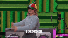 Brrrr Kristen Bell GIF - Brrrr Kristen Bell Family Game Fight GIFs