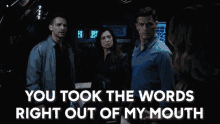 Agents Of Shield Took GIF - Agents Of Shield Took Words GIFs