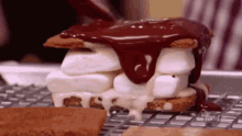 Indoor S'Mores GIF - Smores Chocolate Ganache GIFs