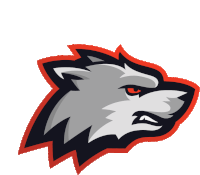 Wolf Mascot Sticker - Wolf Mascot Wolf Mascot Stickers