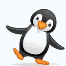 Skype Penguin GIF - Skype Penguin Happy GIFs