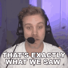 Thats Exactly What We Saw Dave Olson GIF - Thats Exactly What We Saw Dave Olson Dolson GIFs