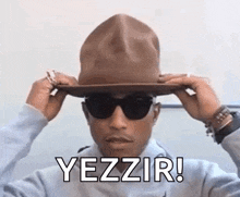 Pharrell Williams Hat GIF