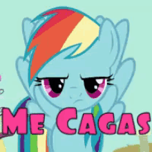Mi Pequeño Pony Cara Enojada GIF - My Little Pony Molesto Me Cagas GIFs