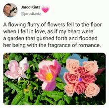 love romance flowers romantic