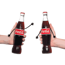 coca cola coke up top high five buddies