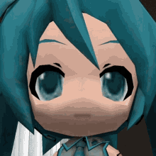 Hatsune Miku Turning Into A Dog Staring At You Miku GIF - Hatsune Miku Turning Into A Dog Staring At You Hatsune Miku Miku GIFs