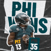 Philadelphia Eagles (35) Vs. Pittsburgh Steelers (13) Post Game GIF - Nfl National Football League Football League GIFs