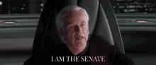 I Am The Senate Palpatine GIF - I Am The Senate Palpatine Galactic Republic GIFs