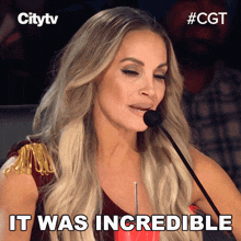 It Was Incredible Trish Stratus GIF - It Was Incredible Trish Stratus Canadas Got Talent GIFs