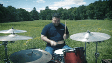 Playing The Drums John Ross GIF - Playing The Drums John Ross With Honor GIFs