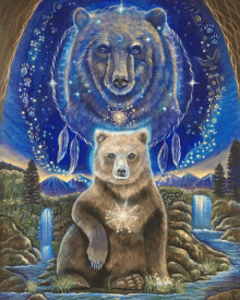 Bear Spiritual GIF - Bear Spiritual Dreamcatcher GIFs
