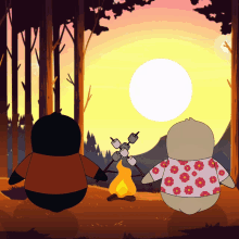 Sunset Smores GIF - Sunset Smores Fire GIFs