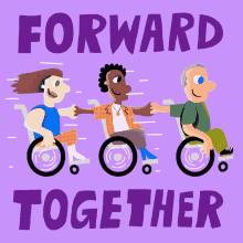 move forward move on move forward together disabled disability