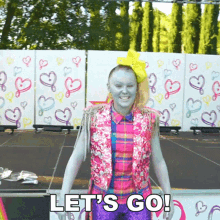 Lets Go Jojo Siwa GIF - Lets Go Jojo Siwa Lets Do This GIFs