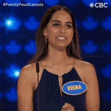 Thank You Reema GIF - Thank You Reema Family Feud Canada GIFs