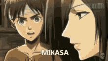 Mikasa Eren GIF - Mikasa Eren Aot GIFs