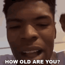 How Old Are You Rickey GIF - How Old Are You Rickey Morerickey GIFs