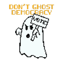 spooky season ghost election season fall election