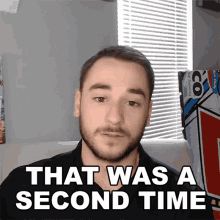 That Was A Second Time Anthony Alfredo GIF - That Was A Second Time Anthony Alfredo Fast Pasta GIFs