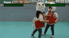 Little Girls Ready To Fight GIF
