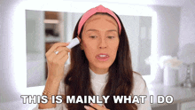 This Is Mainly What I Do Shea Whitney GIF - This Is Mainly What I Do Shea Whitney This Is Mostly What I Do GIFs