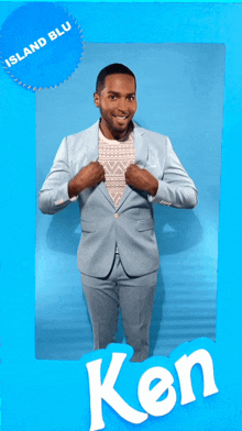 Ken Doll Looking Good GIF - Ken Doll Looking Good Dressed Up GIFs