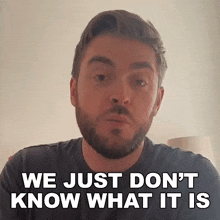 We Just Don'T Know What It Is Lewis Jackson GIF - We Just Don'T Know What It Is Lewis Jackson We Have No Idea What It Is GIFs