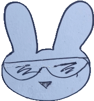 Bunny Rabbit Sticker - Bunny Rabbit Cool Stickers