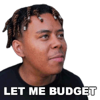 Let Me Budget Ybn Cordae Sticker - Let Me Budget Ybn Cordae Let Me Save Money Stickers