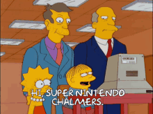 Hi Super Nintendo Chalmers Superintendent Chalmers GIF - Hi Super Nintendo Chalmers Superintendent Chalmers The Simpsons GIFs