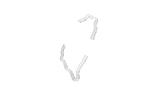 a drawing of a hand with a circle around it and the letter r on it