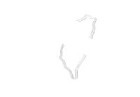 a drawing of a hand with a circle around it and the letter r on it