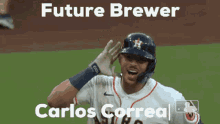 Carlos Correa Brewers GIF