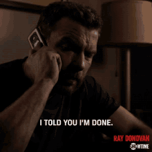 I Told You Im Done Phone Call GIF - I Told You Im Done Im Done Phone Call GIFs