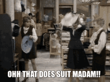 Oh That Does Suit Madam Are You Being Served GIF