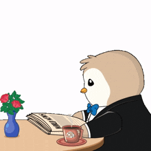 news new post reading penguin read
