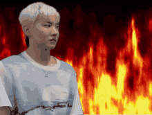 Hoseok Flames GIF - Hoseok Flames Epiphanyschild GIFs