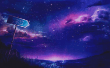 Night Sky Stars GIF - Night Sky Stars Anime GIFs