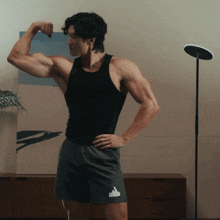 Showing Muscles Benji Kil GIF - Showing Muscles Benji Kil Wong Fu Productions GIFs