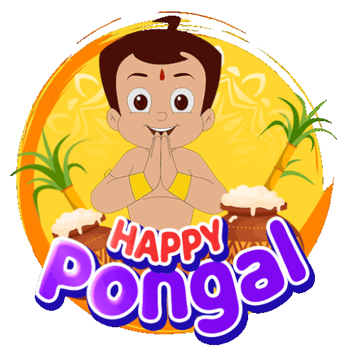 Happy Pongal Chhota Bheem Sticker - Happy Pongal Chhota Bheem Pongal Ki  Shubhkamnaye - Discover & Share GIFs
