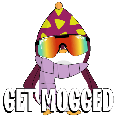 Get Mogged You Got Mogged Sticker - Get Mogged Mog Mogged Stickers
