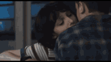 Mike And Eleven Kiss GIF