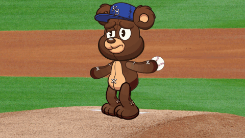 Cubs Cubs Mascot GIF - Chicago Cubs Bear - Discover & Share GIFs