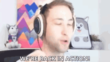 Were Back In Action Im Ready GIF - Were Back In Action Were Back Back In Action GIFs