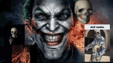 Joker Smile GIF - Joker Smile Skull GIFs
