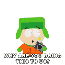 why are you doing this to us kyle broflovski south park s6e2 jared has aides